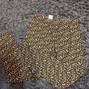 Flower print leggings